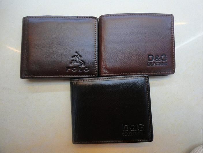 Brand wallet small size for dollars Gemuine Leather men's wallet 