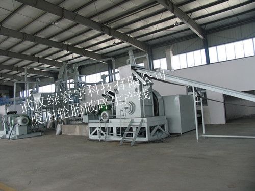 High quality Waste tyre recycling machinery 