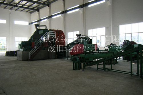High quality Waste tyre recycling machinery 