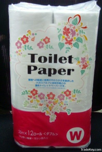 OEM recycled pulp toilet paper/bath tissue