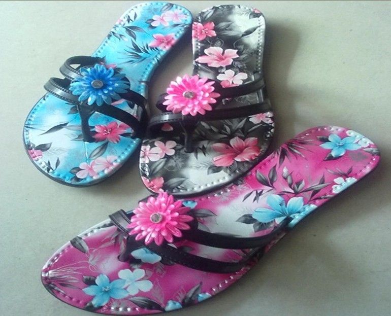 women slipper pastoral style