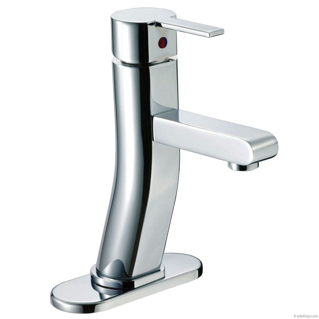 Single Handle Brass Basin Faucet