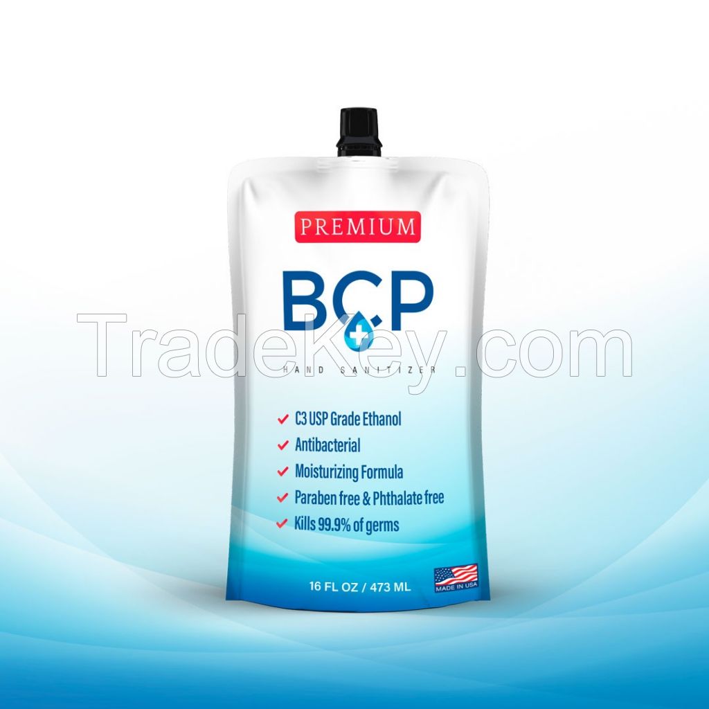 BCP Hand Sanitizer Made in USA