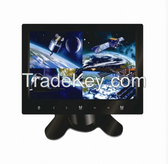 7'' Super Slim Standalone Quad Monitor with Sunshade cover