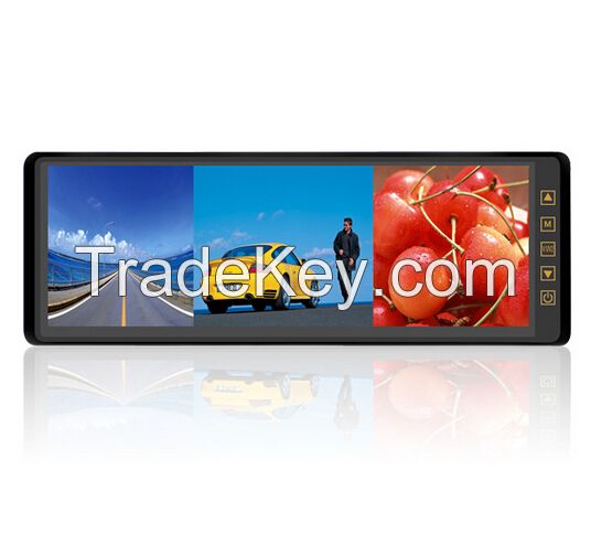 10.2â€ Rearview Mirror TFT LED Monitor with Touch Buttons