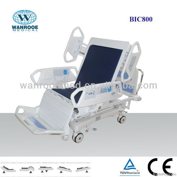 BIC800 Foot Extension, LED indication light, LINAK MOTOR Chair ICU Bed