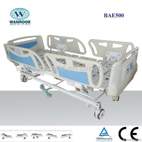 BAE500 Long siderails, with weight scales Hospital Electric Bed