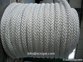 Twelve strand braided ropes