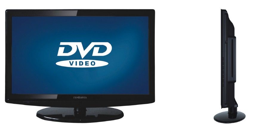 2012 HOT Sales 23.6 inch LED TV DVD Combo HDMI VGA USB