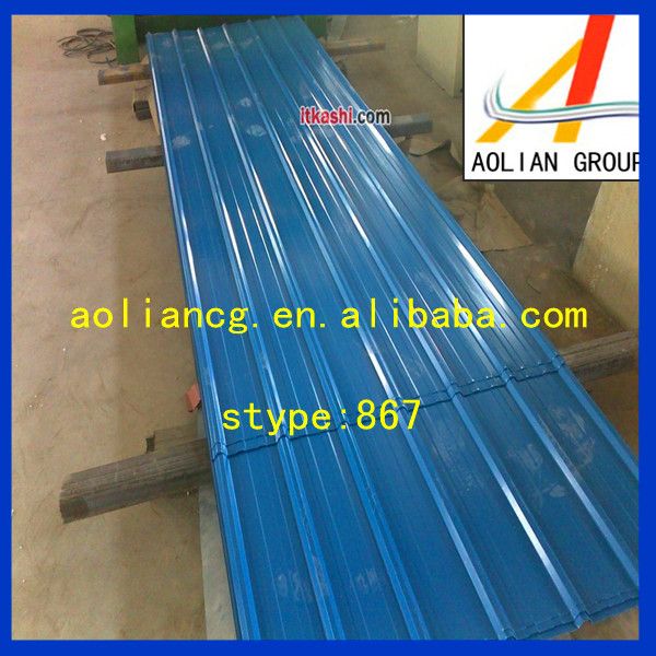 Metal roofing sheet