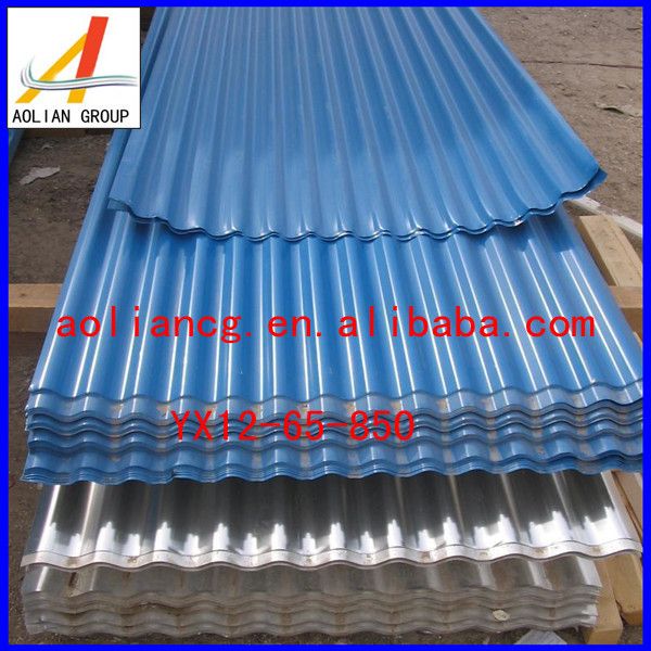 Wave steel material sheet