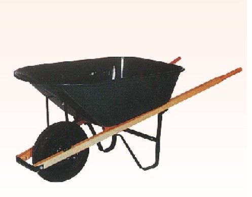 Wooden Handle Wheelbarrow