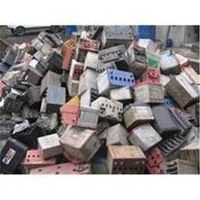 Drained batteries scrap