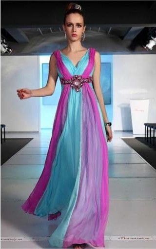 Ankle-length Prom Dress