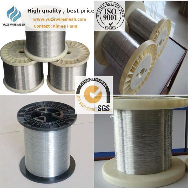 SUS 304, 316 high tensile strength stainless steel wire (direct factory ISO 9001 ) wholesale price