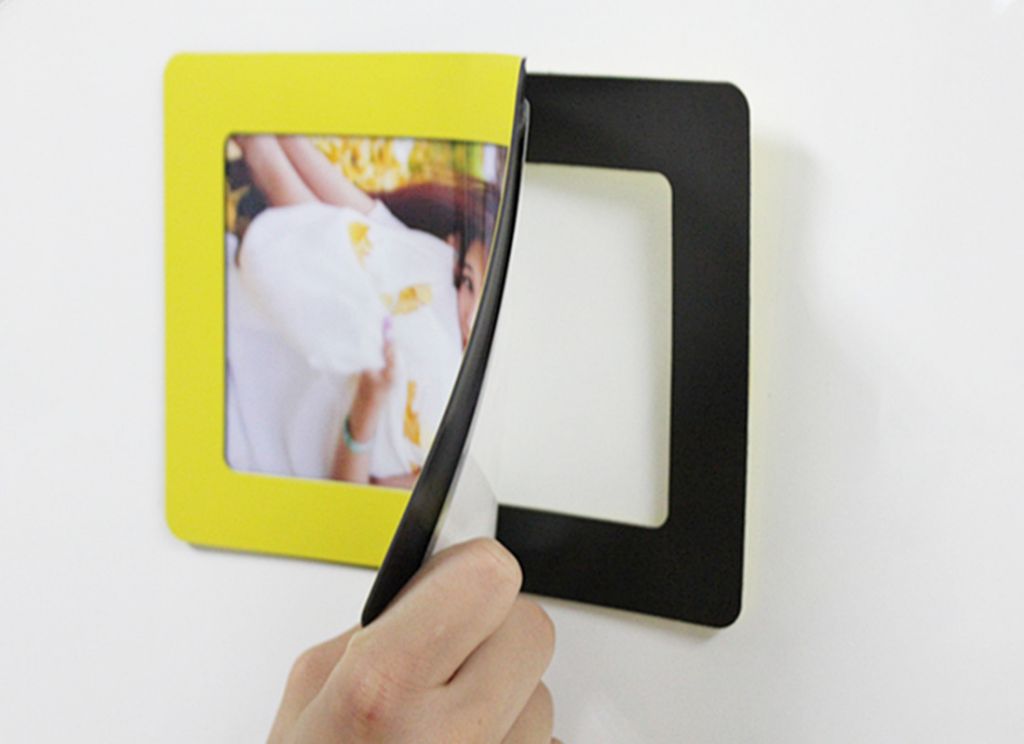 DIY magnet photo frames
