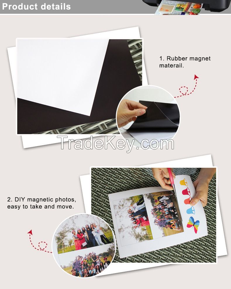 magnetic photo paper