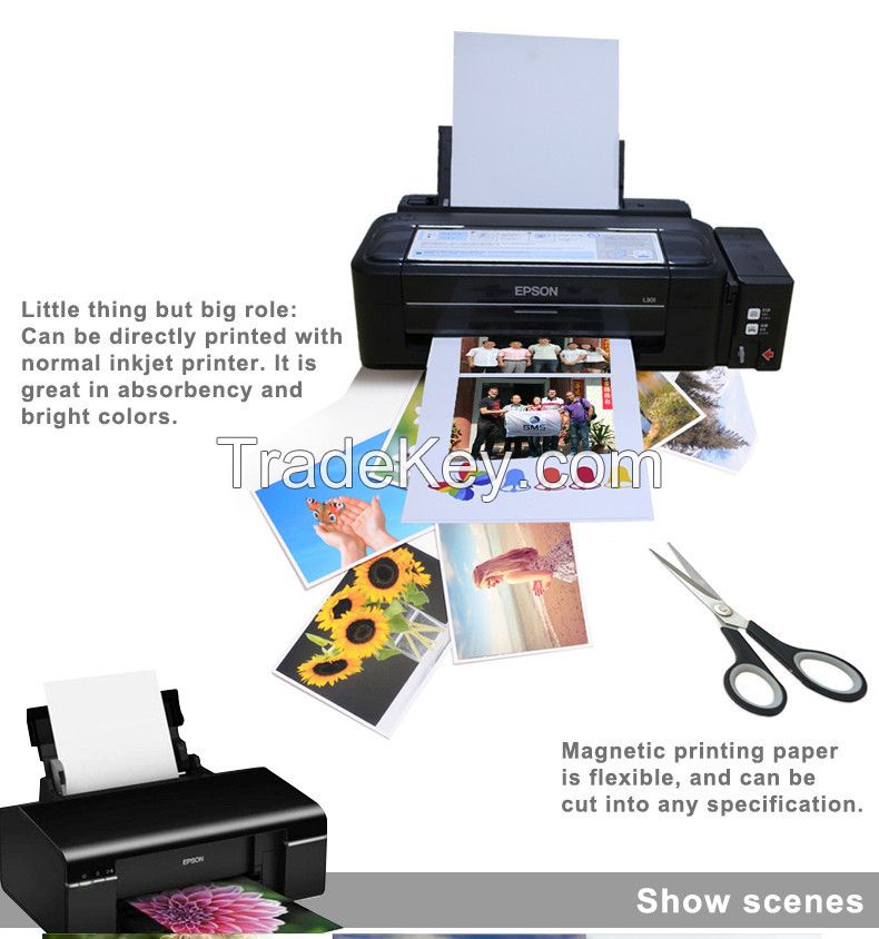 magnetic photo paper