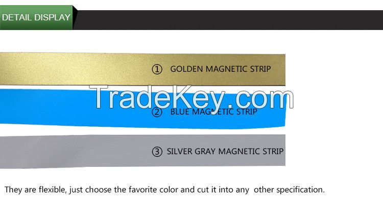 colorful magnetic strip