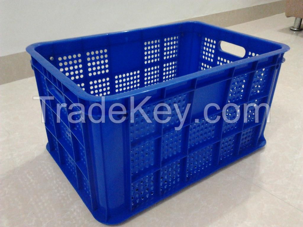 Mesh Style and Solid plastic crates