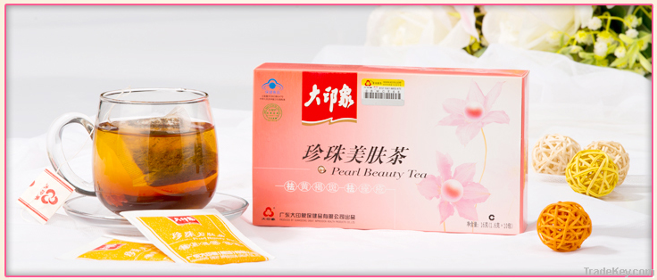 Pearl Beauty Tea Great Impression, 25 Years Brand -100% Herbal