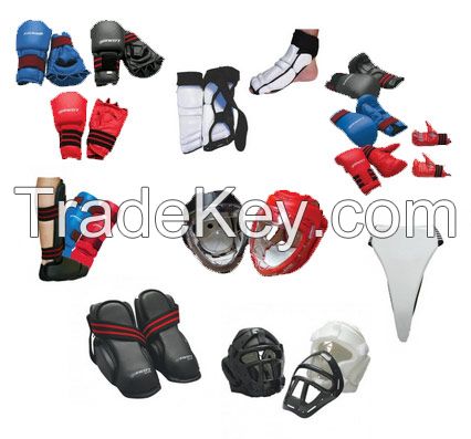 Taekwondo Supplies, Taekwondo Gear , Taekwondo Uniforms, Taekwondo Dobok, Tkd Sparring Gear, Taekwondo Protections, Shin, Foot, leg, head protector, Taekwondo pads, chest and body protectors, groing protections male female 