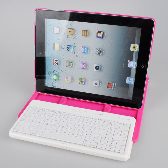 Bluetooth Keyboard Leather Case for Ipad 2/3/4, Model: HK2003-ZJ360