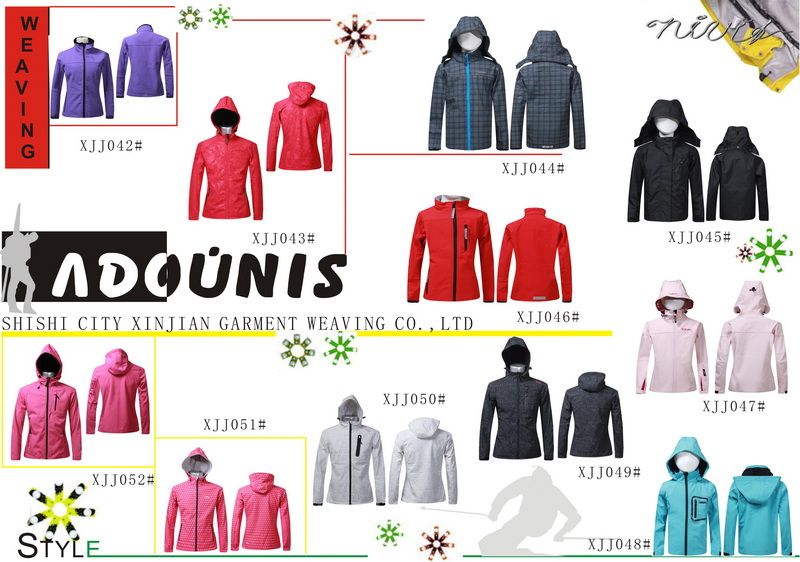 2013 ladies  waterpfoof softshell jacket