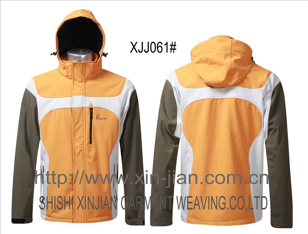 2013 winter ladies yellow ski jacket