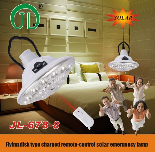 Solar led emergency lamp 678-8