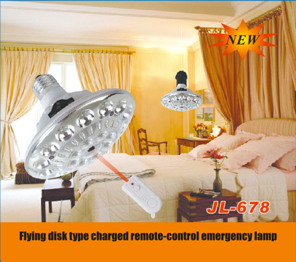 Remote control emergency led light