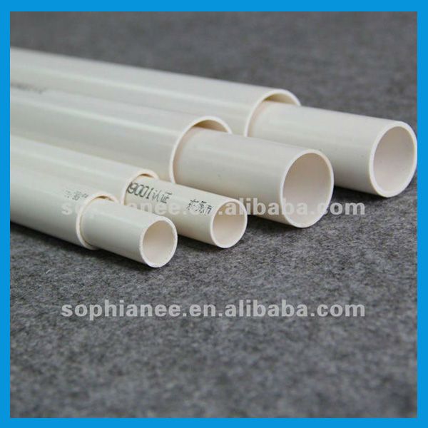 Rigid Plastic Electrical PVC Pipes