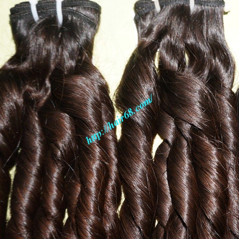 Loose Curly Weft Loose Wave Weft 100% Remy Human Hair