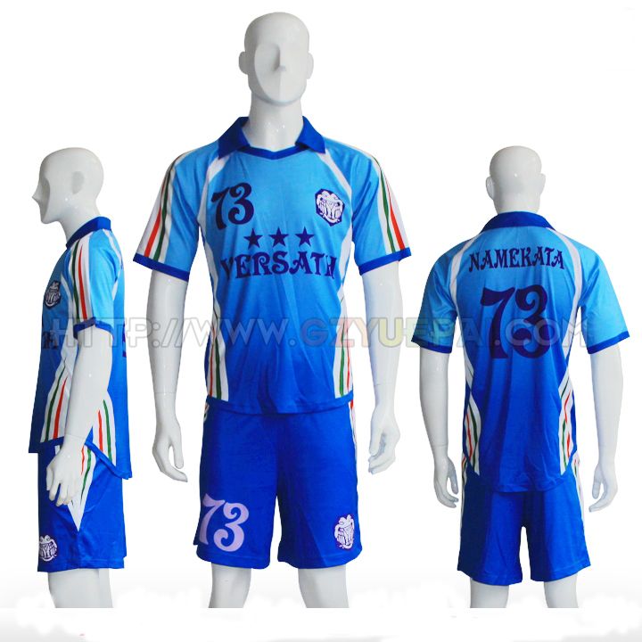 100% polyester sublimation national soccer jerseys and team uniforms