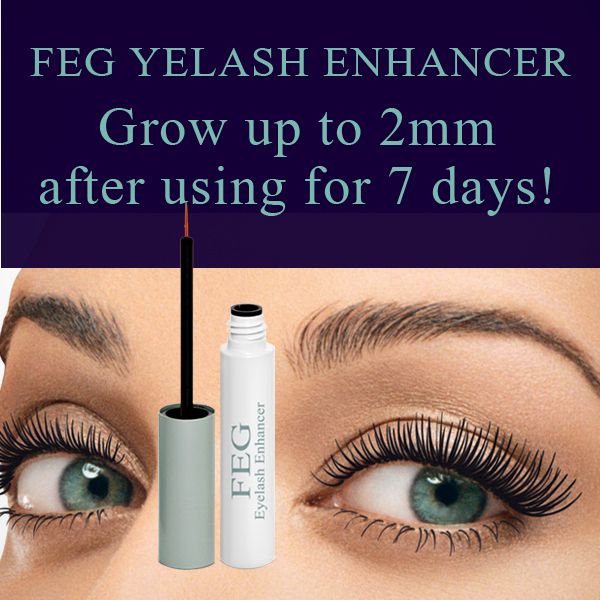 100% natural herbal FEG eyelash growth liquid