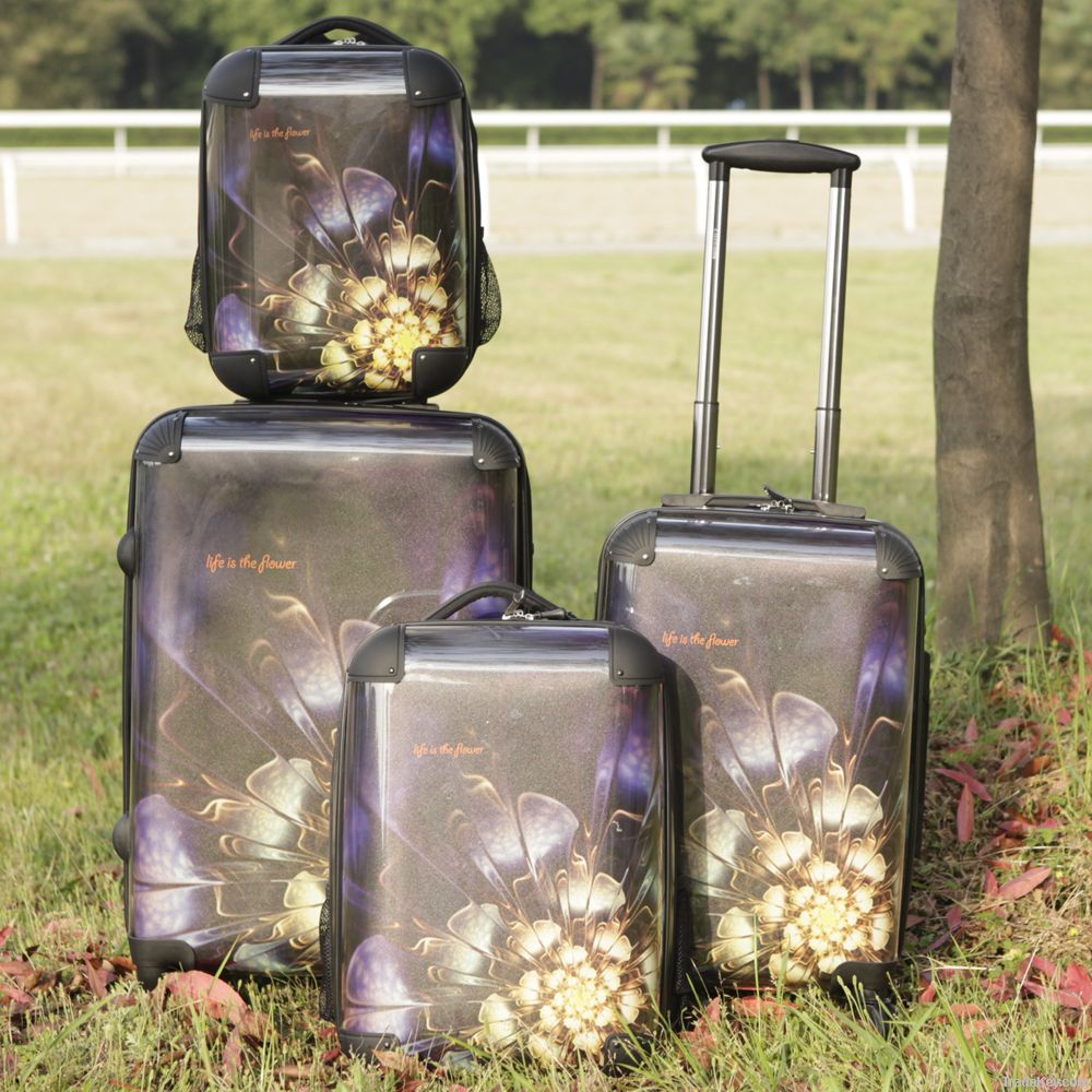 lucciola ( 100%PC) transparent Luggage Set  DIY Individual with Style