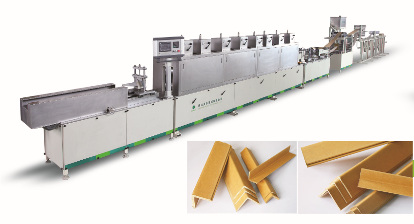 Paper angle production line