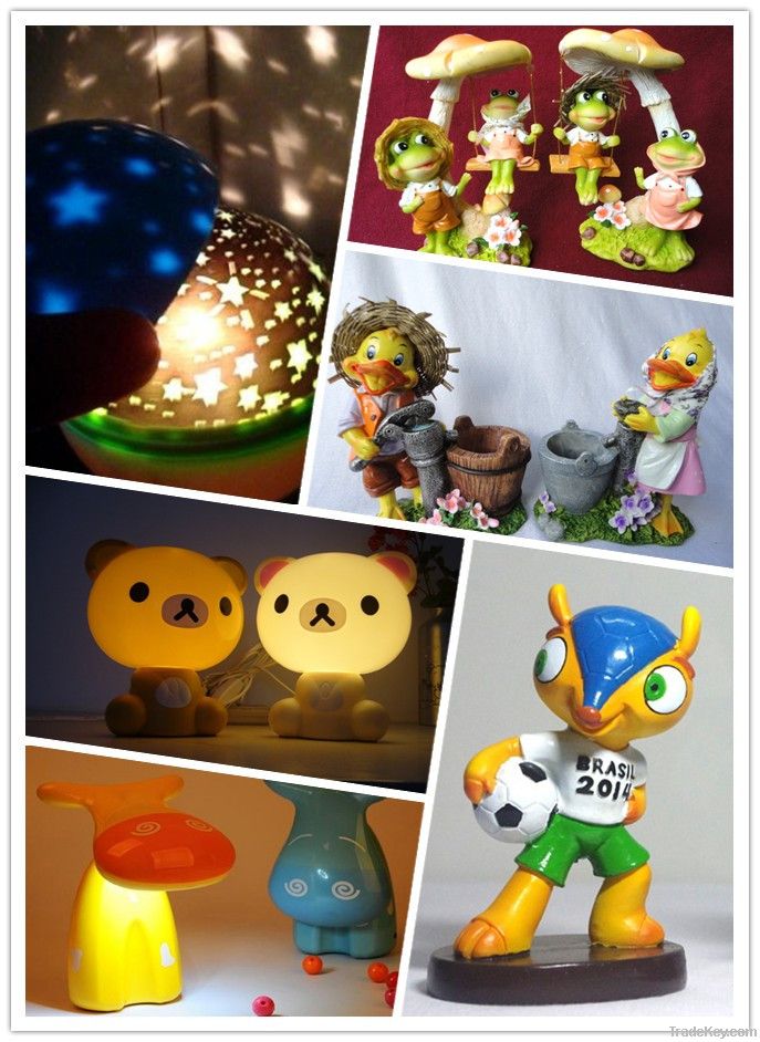 cartoon table/desk lamp & crafts