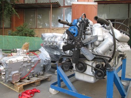 Engine KRAZ Assembly
