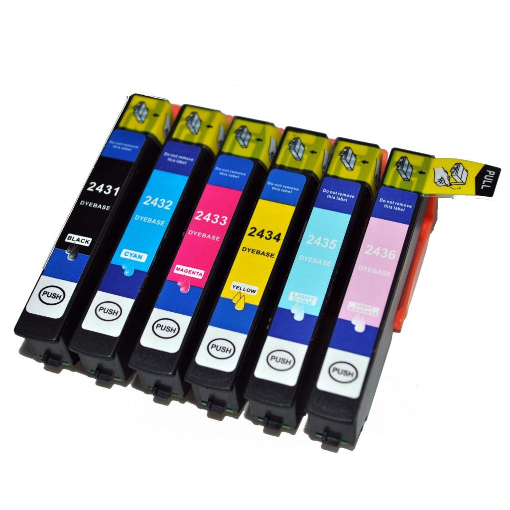 Refillable Ink Cartridge 2431/2432/2433/2434/2435/2436 for Epson XP-750/850