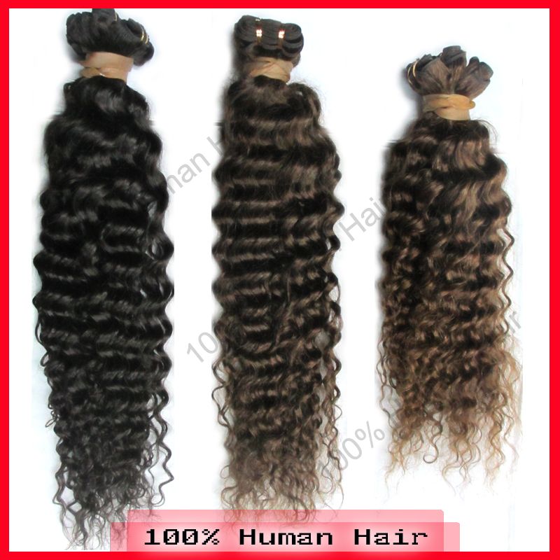 Unprocessed human hair sale virgin indian curly 3pcs lot cheap remy indian hair weave same size 20"-30'' BY