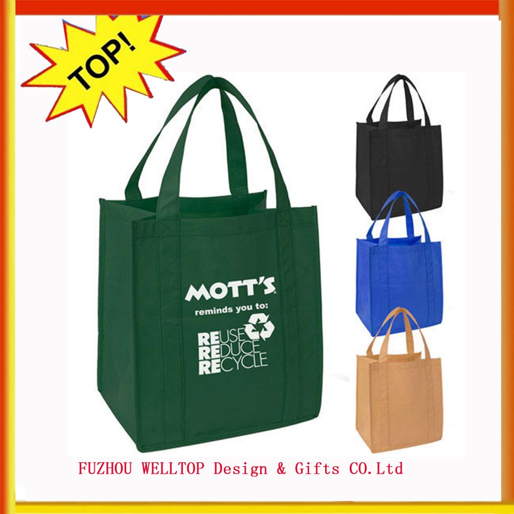 fashion design non woven shopping bag for promotion gift 