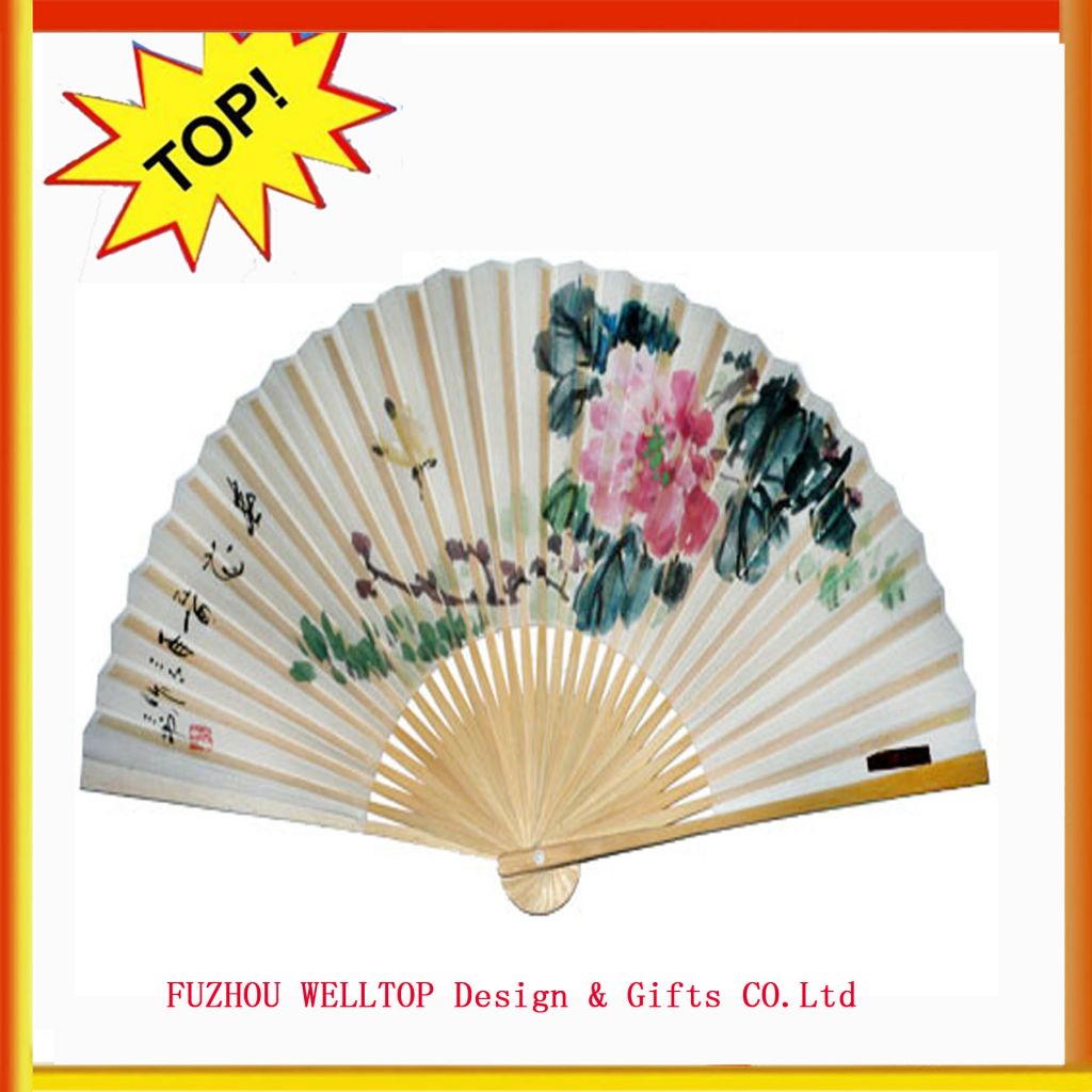 2013 Competitive folk bamboo hand fan 