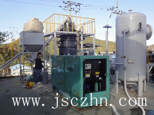 300kw~10mw biomass fluid bed gasification power plant