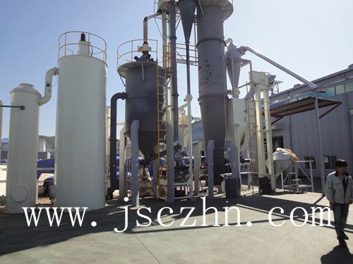 300kw~10mw biomass fluid bed gasification power plant