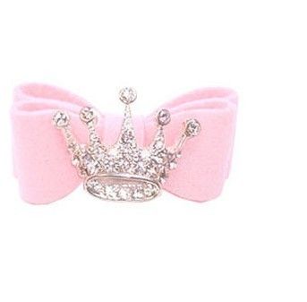 crown pet hair bows