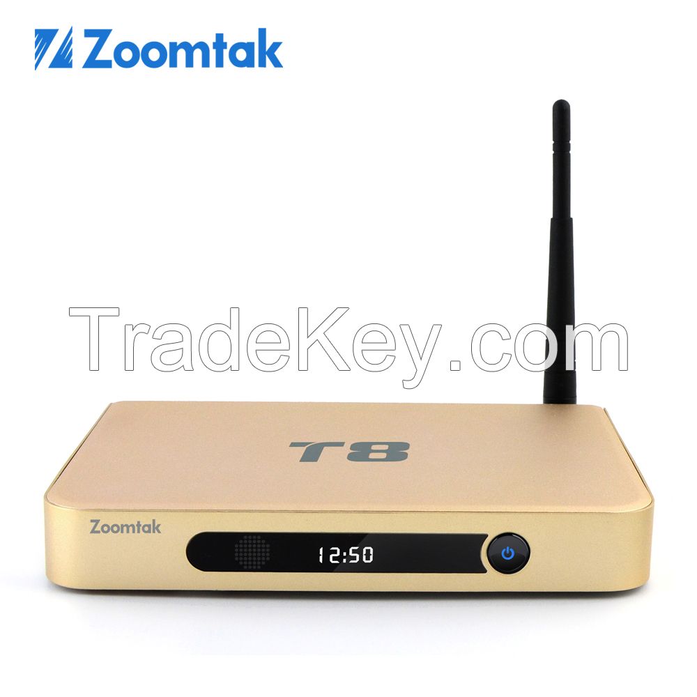 Zoomtak T8 Amlogic S802 Quad Core 1G DDR3 & 8G Flash 2.0 GHz 13.2 XBMC