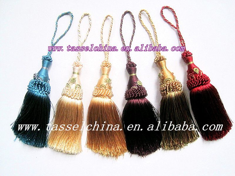 colorful decorative tassel