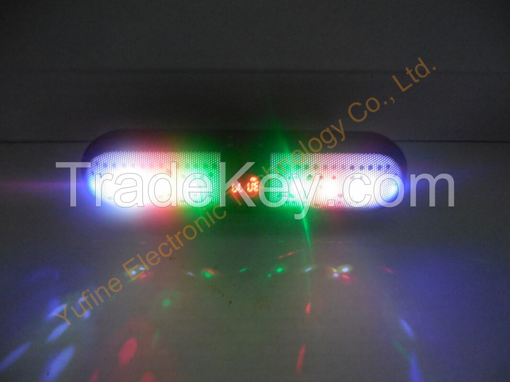 offer 2015 new bluetooth speaker, gift speaker, led flash light speaker from Yufine factory