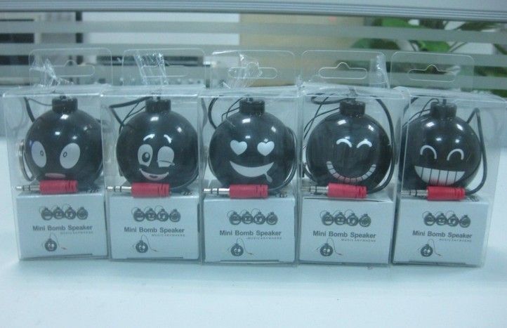 Supply bomb mini speaker, bomb gift speaker, Sales Promotion Electronic products, cheap gift speaker from Yufine factory